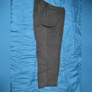 Terra & Sky 2x (20w-22w) dark grey dress pants/slacks.